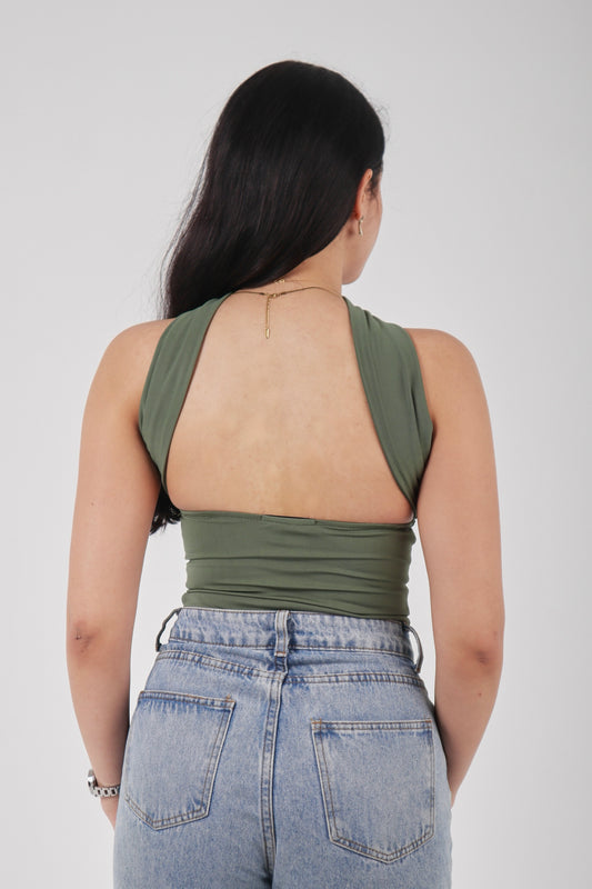 NALA - Top In Olive Green